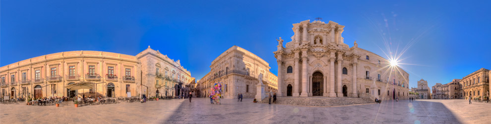 Virtual Tour di Piazza Duomo - Siracusa
